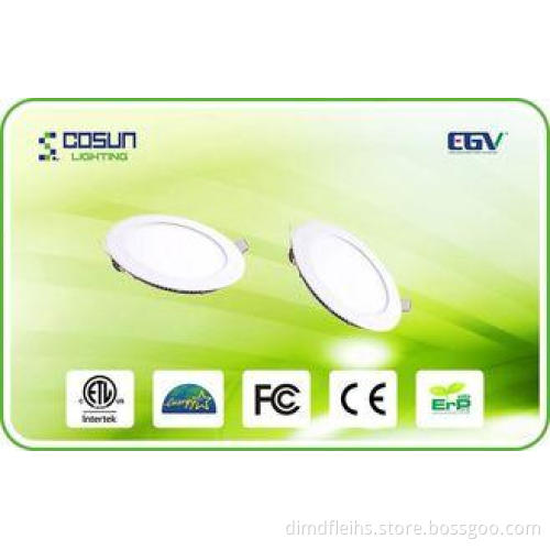 4 Inch 8w Energy Saved LED Flat Panel Lights , Commercial R